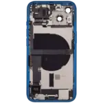 Carcasa Spate Cu Flex Port Incarcare iPhone 13 Pull C (Blue) - imagine 4