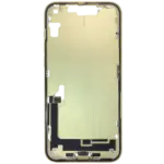 Carcasa Mijloc Mid-Frame Cu Flex Port Incarcare iPhone 14 Plus Pull A (Yellow) - imagine 3