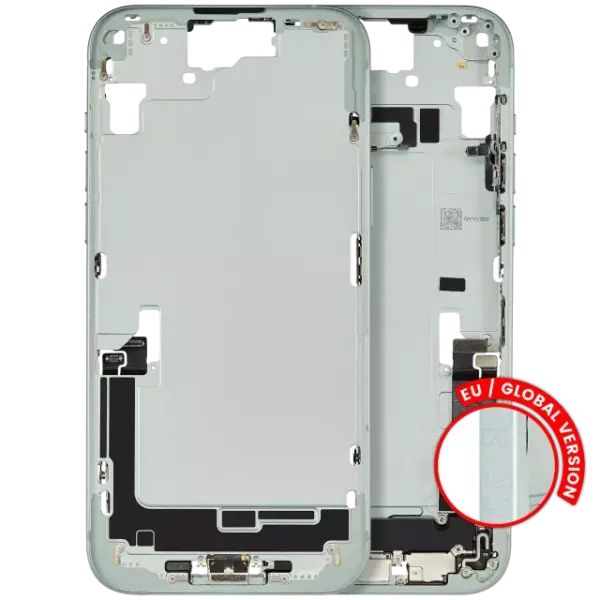 Carcasa Mijloc Cu Flex Port Incarcare iPhone 15 Plus Pull B (Green)