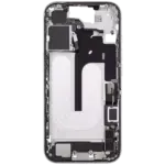 Carcasa Mijloc Mid-Frame Cu Flex Port Incarcare iPhone 16 Pull A (White) - imagine 4