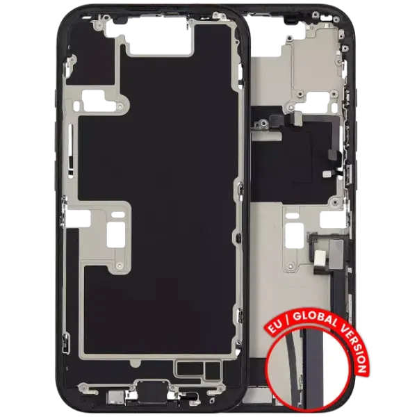 Carcasa Mijloc (mid-frame) cu Flex Port Incarcare iPhone 16 Pro Pull:B (Black Titanium)