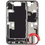 Carcasa Mijloc Mid-Frame Cu Cablu Flex Port Incarcare iPhone 16 Pro Pull B (Natural Titanium)