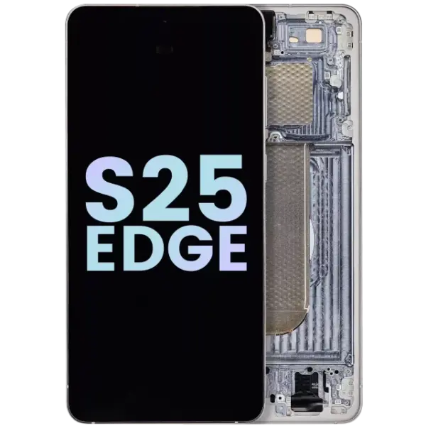 Display Telefon Samsung Galaxy S25 Edge Service Pack (Titanium Silver / Titanium Icyblue)
