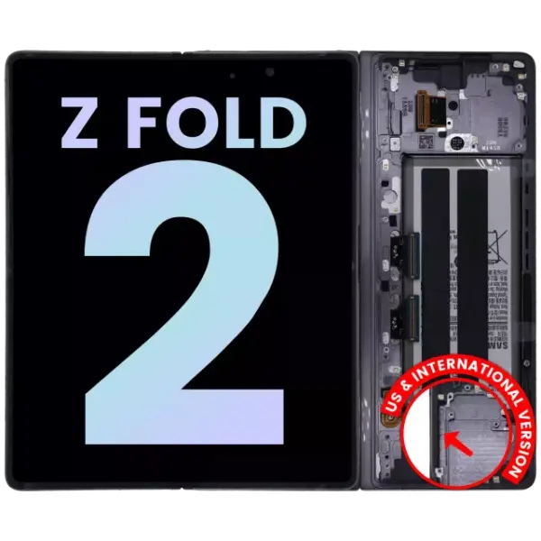 Ansamblu Display Interior Samsung Galaxy Z Fold 2 5G Service Pack (Mystic Gray)