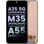 Display Samsung Galaxy A35 5G (A356 / 2024) / M35 (M356 / 2024) / A55 (A556 / 2024) Oled Service Pack (Fara Rama)