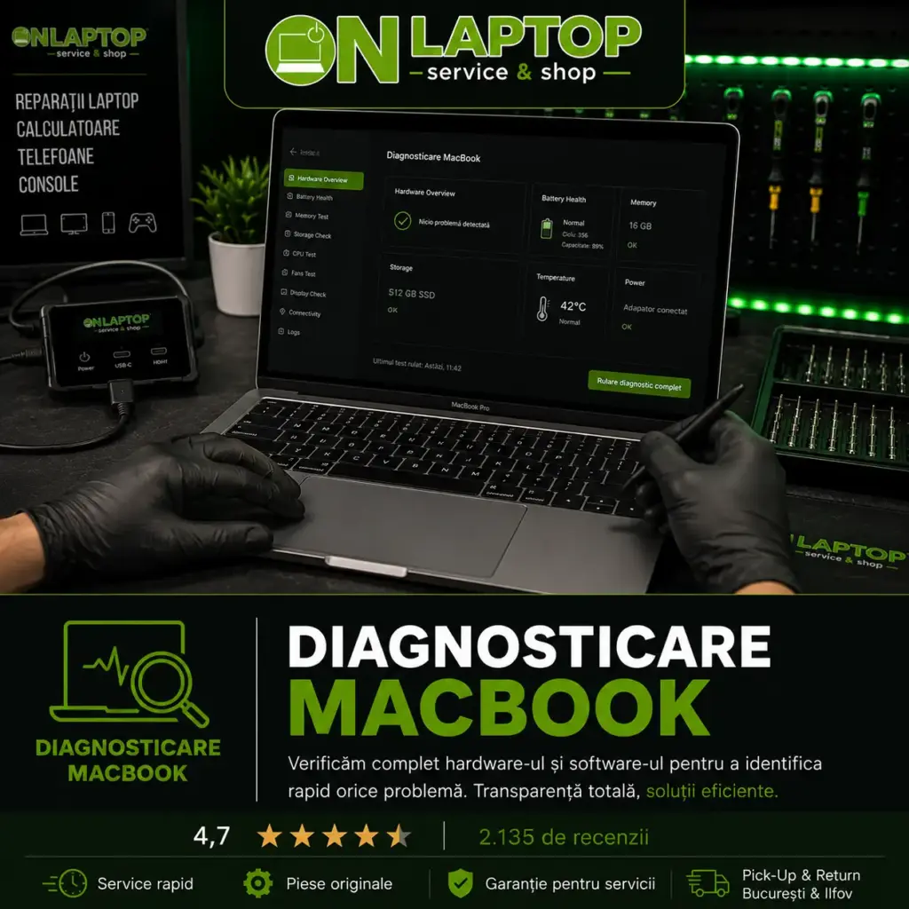 Oferta Laptopuri Apple - Orice Problema - Orice Model
