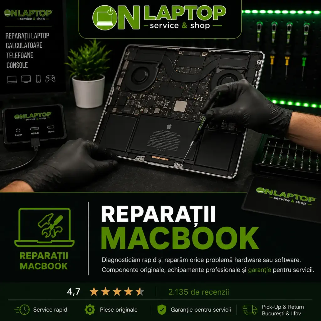Oferta Laptopuri Apple - Orice Problema - Orice Model