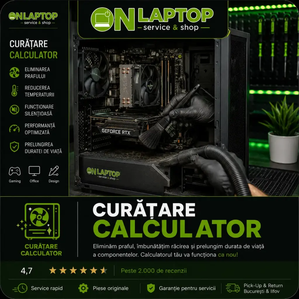 OnLaptop - Reparatii Calculatoare in Bucuresti cu Garantie