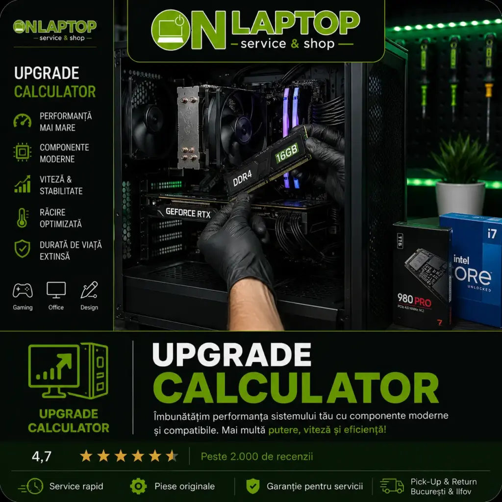OnLaptop - Reparatii Calculatoare in Bucuresti cu Garantie