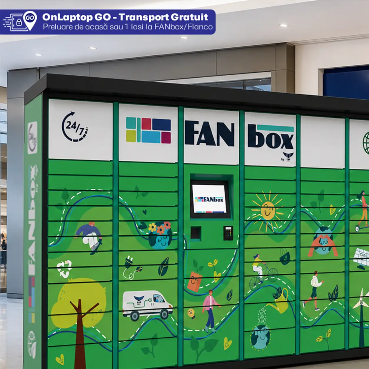 3000 locații FANbox