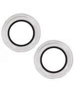 Sticla Protectie Camera iPhone 15 / 15 Plus – Clear Rings (yellow) - imagine 5