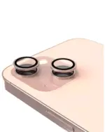 Sticla Protectie Camera iPhone 13 / 13 Mini – Clear Rings (Pink) - imagine 6