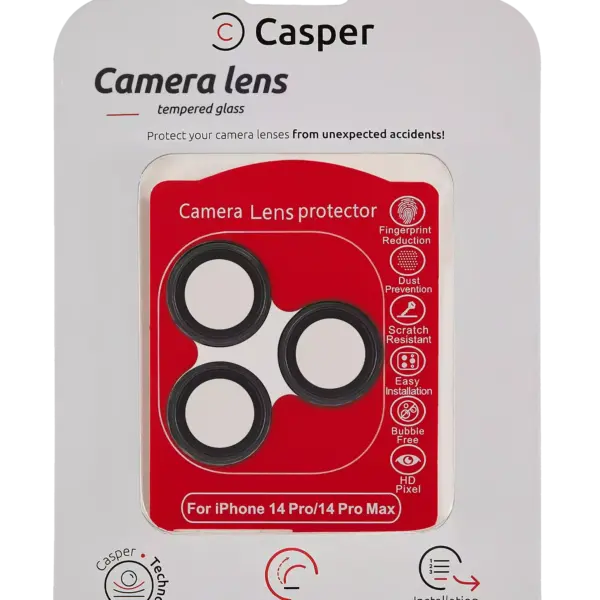 Oferte Black Friday Sticla Protectie Camera iPhone 14 Pro / 14 Pro Max (Black)
