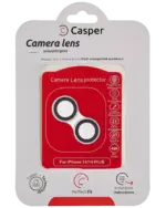 Sticla Protectie Camera iPhone 14 / 14 Plus – Clear Rings (Silver)