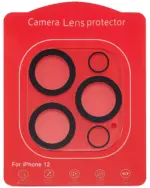 Sticla Protectie Camera 12 Pro – Clear Rings (Crystal Full Cover) - imagine 2