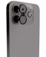 Sticla Protectie Camera iPhone 12– Clear Rings  (Crystal Full Cover) - imagine 5