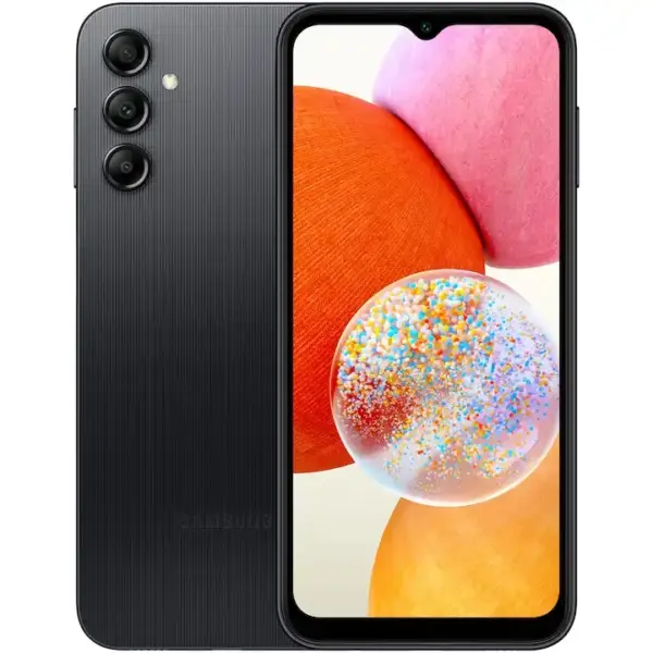 Telefon mobil Samsung Galaxy A14, Dual SIM, 4GB RAM, 64GB, 4G, Black, RF