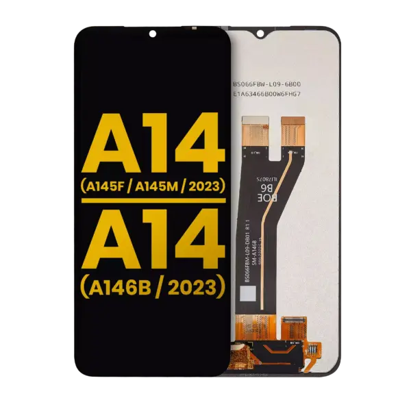 Ansamblu Display Samsung Galaxy A14 4G (A145F / A145M) / A14 5G (A146B) Refurbished (Fara Rama)