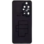 Capac Spate Sticla Huawei P50 Pro (Golden Black) - imagine 4