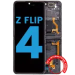 Display telefon Samsung Galaxy Z Flip 4 5G AM (In-Cell LTPS) (Graphite) (Inner)
