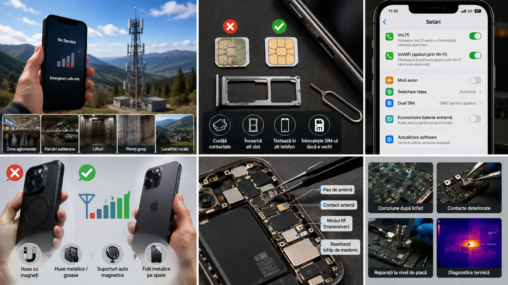 Semnal slab la telefon în apeluri: de ce apare și ce poți face Semnal slab la telefon în apeluri: de ce apare și ce poți face