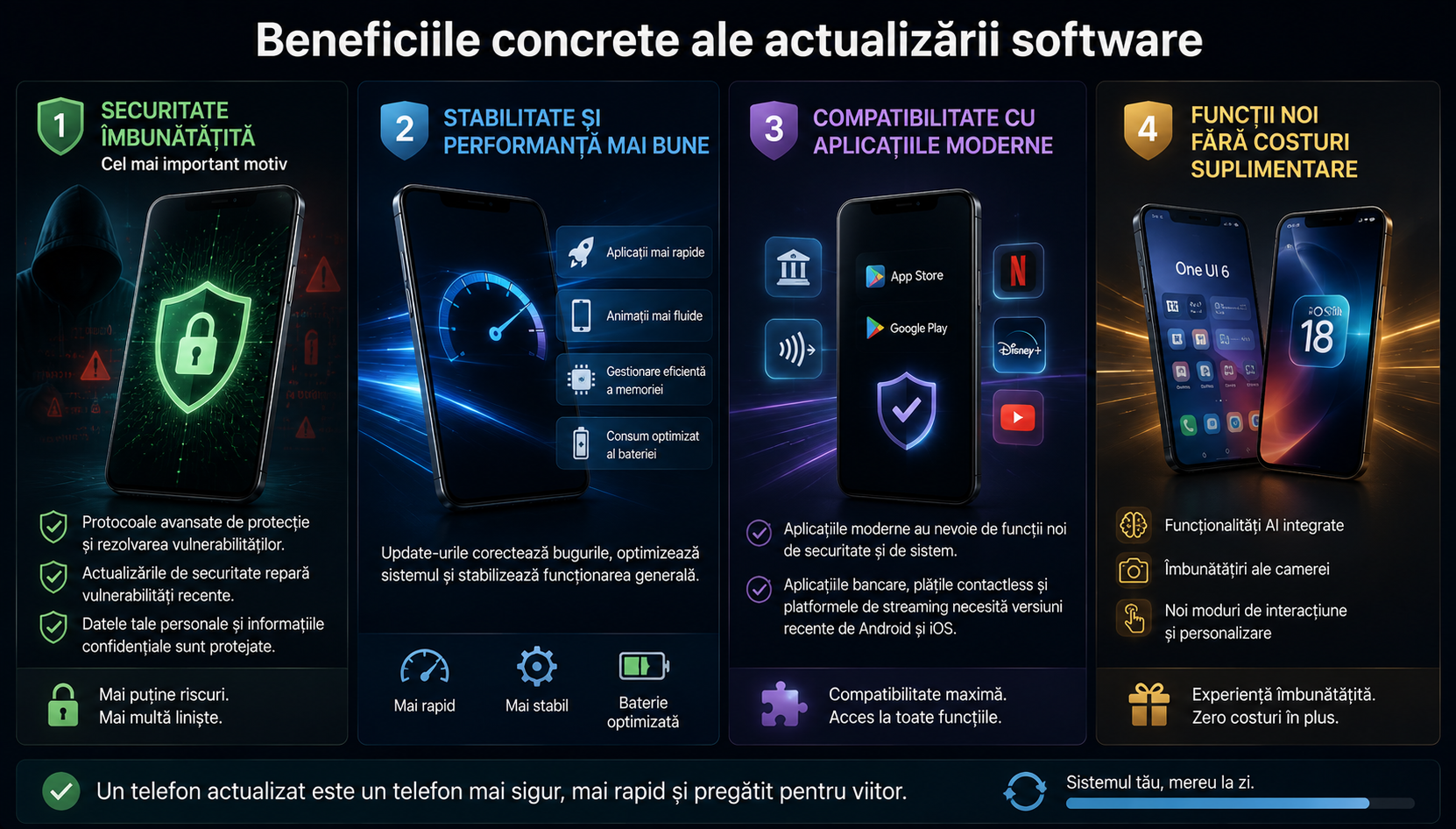 Ce se întâmplă dacă dau actualizare software la telefon — beneficii, riscuri și recomandări Ce se întâmplă dacă dau actualizare software la telefon — beneficii, riscuri și recomandări