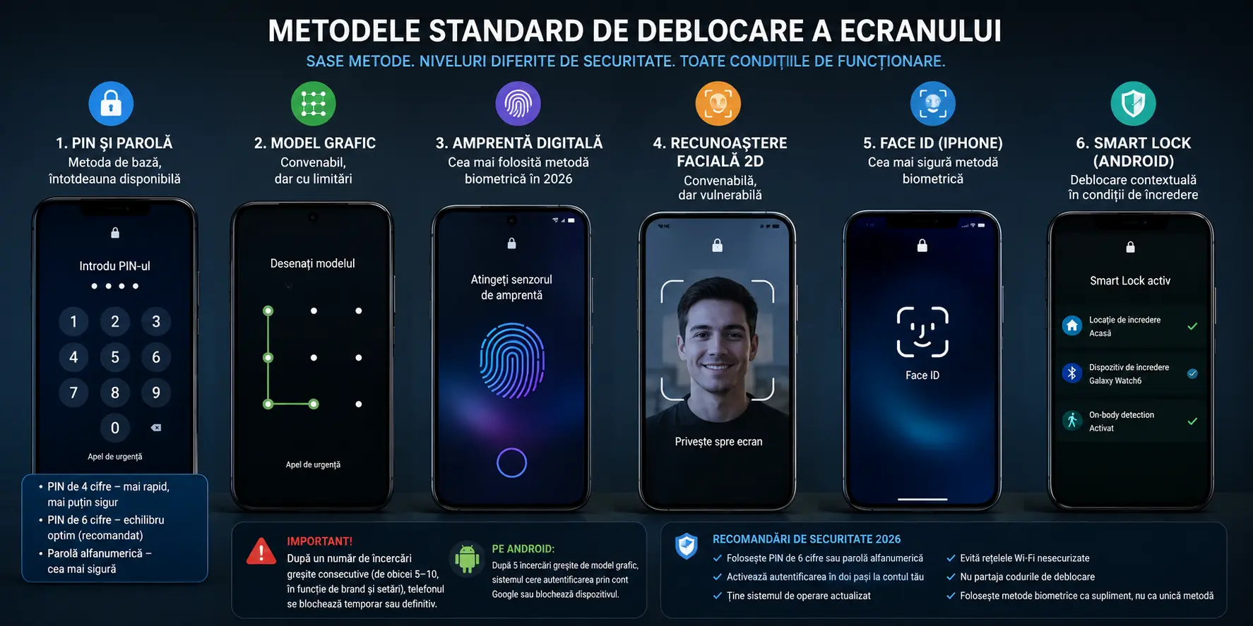 Deblocare ecran telefon: metode disponibile și soluții pentru acces rapid Deblocare ecran telefon: metode disponibile și soluții pentru acces rapid