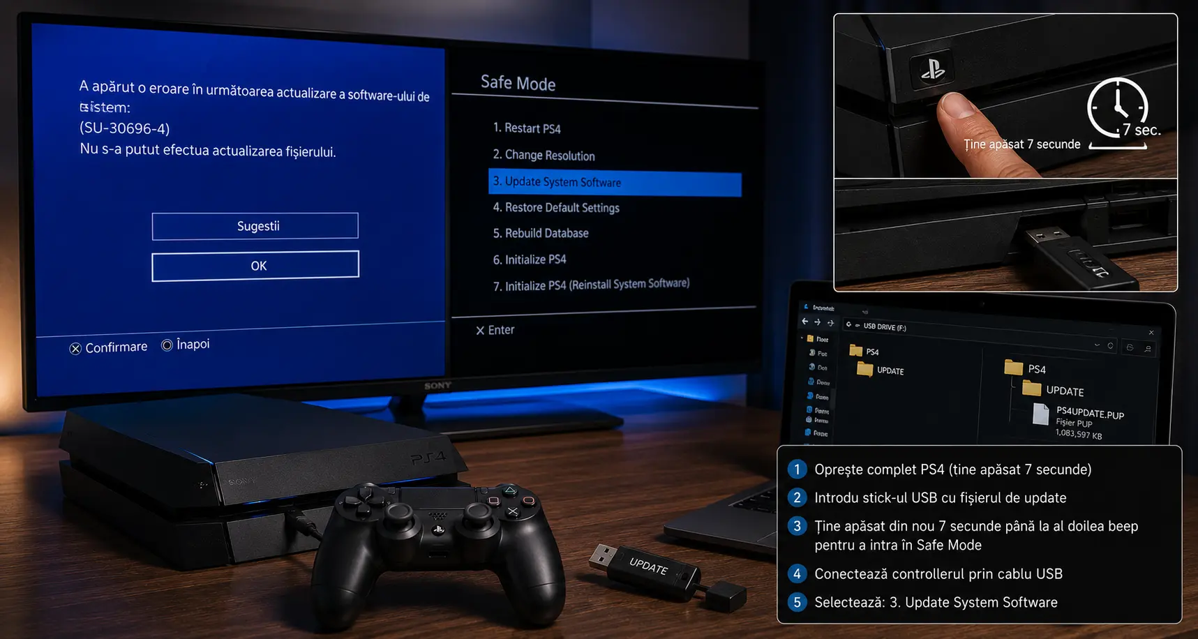 Top probleme și coduri de eroare PlayStation 4: cauze și soluții pentru cele mai frecvente erori Top probleme și coduri de eroare PlayStation 4: cauze și soluții pentru cele mai frecvente erori