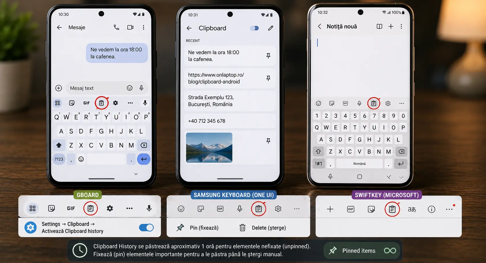 Unde este clipboard pe telefon și cum accesezi conținutul copiat Unde este clipboard pe telefon și cum accesezi conținutul copiat