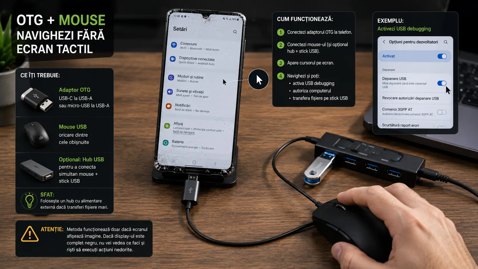 Recuperare date telefon cu display spart: metode sigure și soluții practice Recuperare date telefon cu display spart: metode sigure și soluții practice