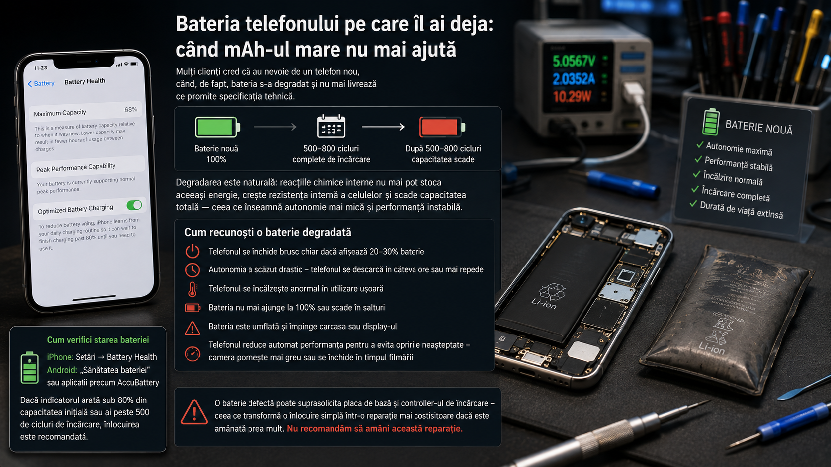 Telefoane cu baterie mare: ce modele oferă autonomie extinsă în 2026 Telefoane cu baterie mare: ce modele oferă autonomie extinsă în 2026
