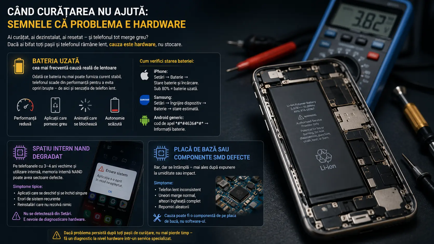 Curățare telefon gratis: cum eliberezi spațiu și îmbunătățești performanța Curățare telefon gratis: cum eliberezi spațiu și îmbunătățești performanța