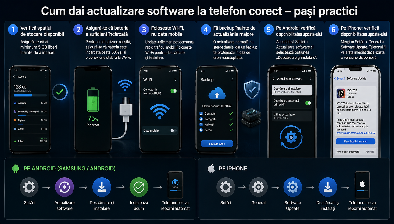 Ce se întâmplă dacă dau actualizare software la telefon — beneficii, riscuri și recomandări Ce se întâmplă dacă dau actualizare software la telefon — beneficii, riscuri și recomandări
