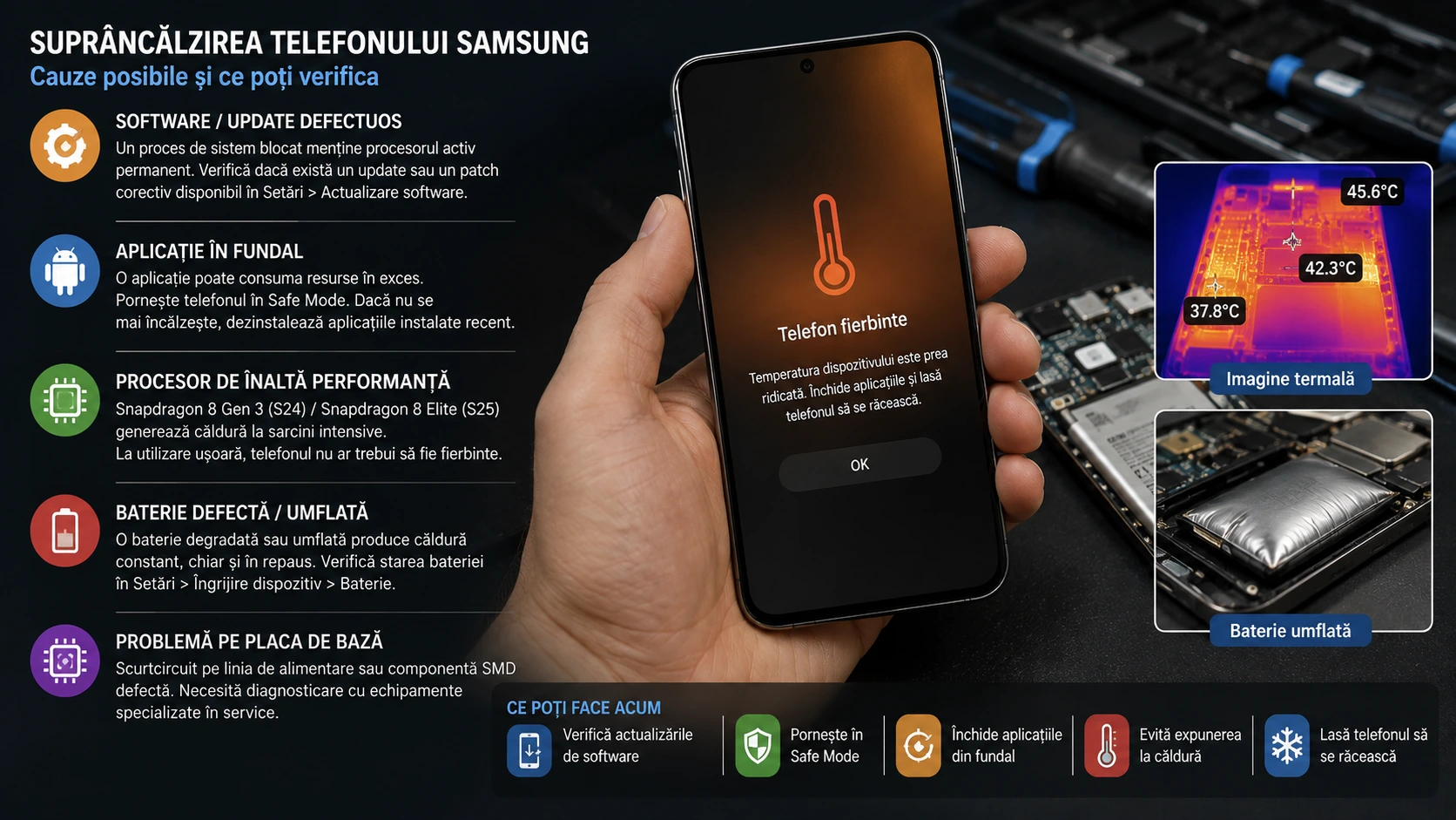 Probleme telefon Samsung: cele mai întâlnite cauze și metode de rezolvare Probleme telefon Samsung: cele mai întâlnite cauze și metode de rezolvare