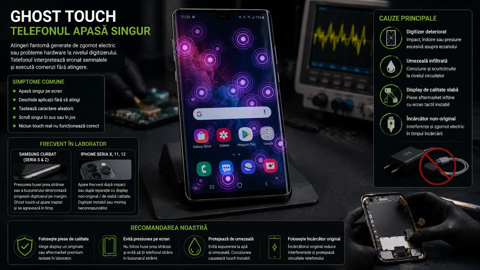 De ce nu merge touch-ul la telefon: cauze frecvente și soluții eficiente De ce nu merge touch-ul la telefon: cauze frecvente și soluții eficiente