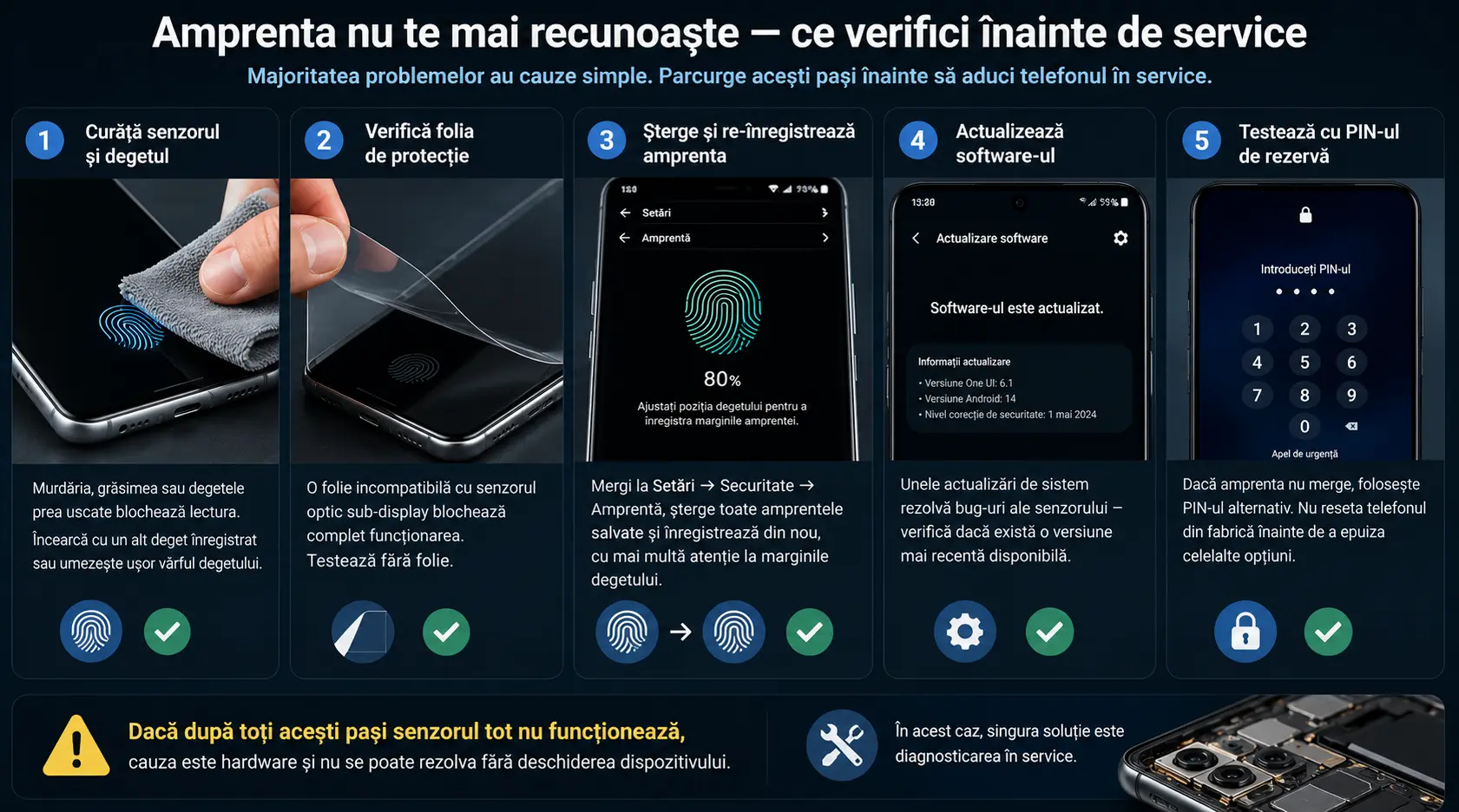 Deblocare ecran telefon: metode disponibile și soluții pentru acces rapid Deblocare ecran telefon: metode disponibile și soluții pentru acces rapid