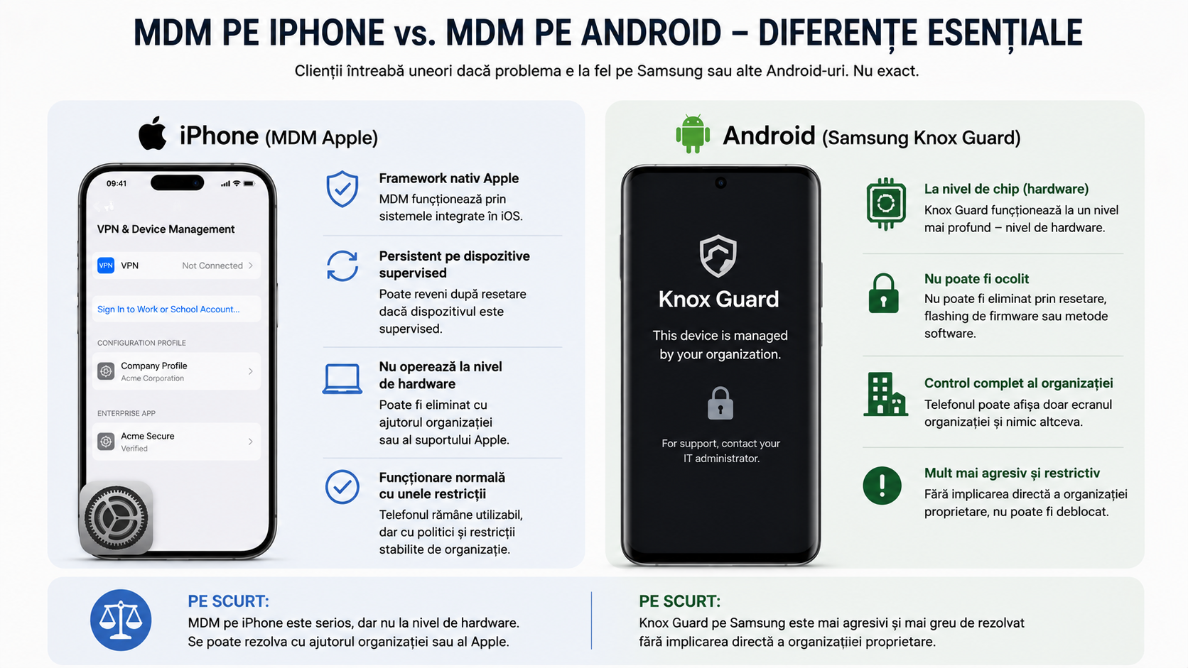 Ce înseamnă MDM pe iPhone și cum influențează utilizarea telefonului Ce înseamnă MDM pe iPhone și cum influențează utilizarea telefonului