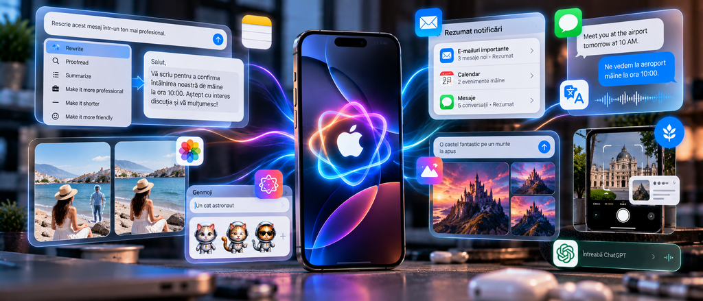 Apple Intelligence vs Siri AI: care este diferența și ce primești de fapt pe iPhone Apple Intelligence vs Siri AI: care este diferența și ce primești de fapt pe iPhone