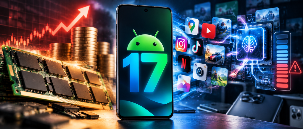 Google vrea să reducă consumul de RAM în Android 17 — ce înseamnă pentru performanța telefoanelor? Google vrea să reducă consumul de RAM în Android 17 — ce înseamnă pentru performanța telefoanelor?