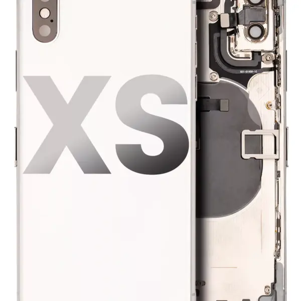 Carcasa Spate Telefon iPhone XS Pull C (Silver)
