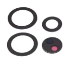 Geam Camera Spate Cu Adeziv Samsung Galaxy S22 Ultra 5G (5 Piece Set) - imagine 3