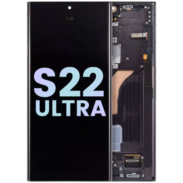Display Samsung Galaxy S22 Ultra 5G Oled Service Pack (Phantom Black)