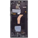 Display Samsung Galaxy S22 Ultra 5G Oled Service Pack (Phantom Black) - imagine 4