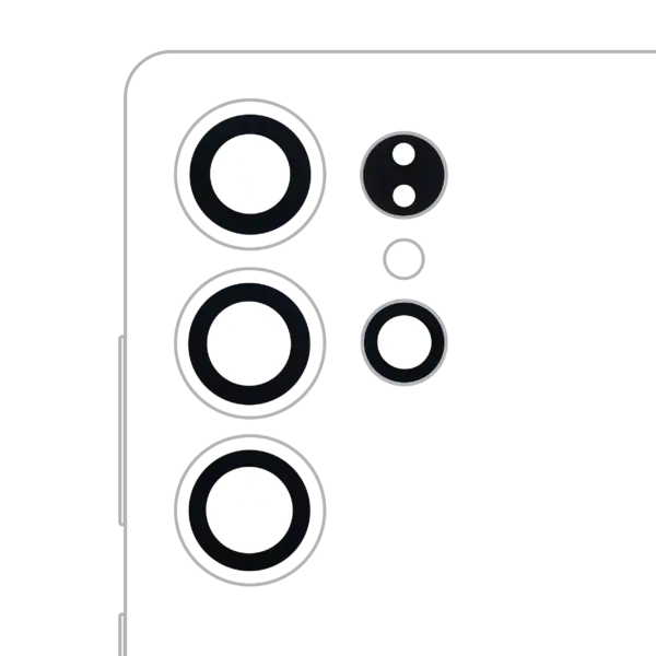 Geam Camera Spate cu Adeziv Samsung Galaxy S25 Ultra 5G (4 bucati)