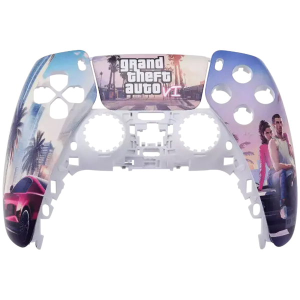 Oferte Black Friday Carcasa Controller PS5 DualSense – Faceplate Custom GTA6 (Grand Theft Auto VI)