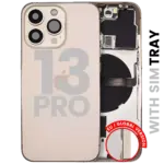 Carcasa Spate Telefon iPhone 13 Pro (EU / Global Version) Pull C (Gold)