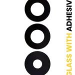 Geam Camera Spate Cu Adeziv Samsung Galaxy A15 4G (A155) / A15 5G (A156) (3 Piece Set)