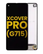 Ansamblu Display Samsung Galaxy XCover Pro (G715) Refurbished (Black) (Fara Rama)