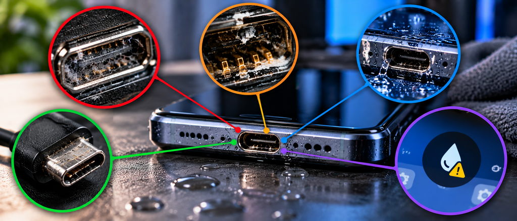 Telefonul afișează umiditate detectată în portul USB? Ce trebuie să faci Telefonul afișează umiditate detectată în portul USB? Ce trebuie să faci