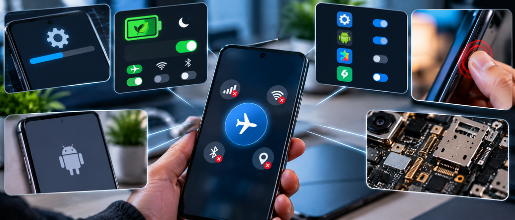 Telefonul intră singur în modul avion Cauze posibile și soluții Telefonul intră singur în modul avion Cauze posibile și soluții
